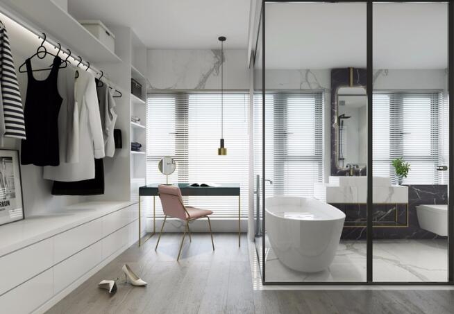 五個(gè)開放式衣帽間防塵技巧